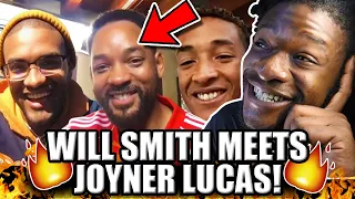 Will Smith Meets Joyner Lucas! | I Finally Met Joyner Lucas (REACTION!)