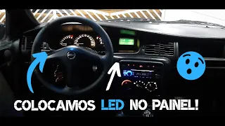 TROCAMOS AS LUZES DO PAINEL DO VECTRA (FICOU INSANO!!!!!!!) TUDO NO LED!!