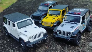 Collection of Diecast Model of Jeep Rubicon | Jeep Wrangler Rubicon | Model Car | SUV | Auto Legends