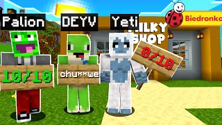 REAKCJA EKIPY PALIONOWA na mój SKLEP na PALIONOWIE w Minecraft!