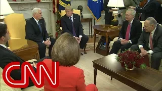 Trump meets with Nancy Pelosi and Chuck Schumer