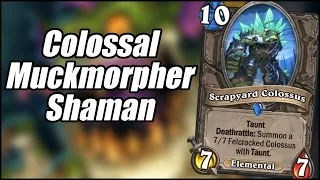 Colossal Muckmorpher Shaman | Ashes of Outland | Hearthstone