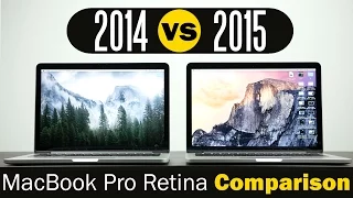 2015 Macbook Pro Retina Vs 2014 Macbook Pro Retina - Speed Test