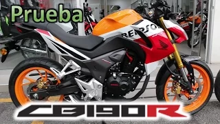 Prueba Honda CB190R REPSOL | Review con Blitz Rider