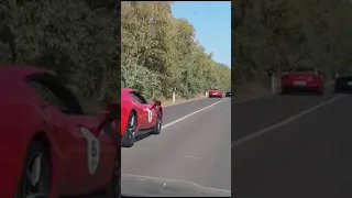 INCIDENTE TRA FERRARI E LAMBORGHINI IN SARDEGNA