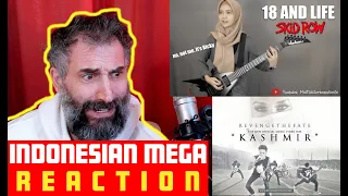 Skid Row - 18 and Life | Mel cover and revenge the faith - mega reaction