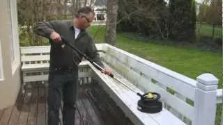 How to Clean a Wood Deck with a Gas Pressure Washer - HD