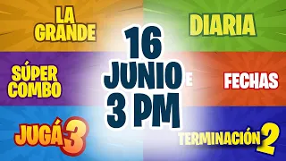 Sorteo 3 PM Loto Diaria, Fechas, Jugá 3 y Súper Combo Miércoles 16 de Junio de 2021 | Nicaragua