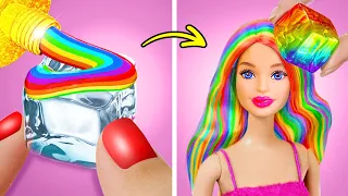 😍 DE NERD A BARBIE POPULAR CON GADGETS DE TIKTOK 😱 Ideas de ricos vs pobres por 123 GO! TRENDS