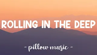 1 Hour |  Rolling In The Deep - Adele (Lyrics) 🎵  | Loop Lyrics Life