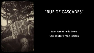 RUE DES CASCADES - Acordeón Accordion - YANN TIERSEN