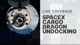 Expedition 66 SpaceX Dragon CRS-24 Cargo Ship Departs International Space Station  - Jan. 23, 2022