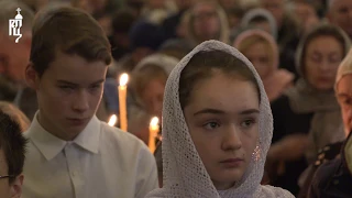 В день памяти свят. Филарета Московского Патриарх Кирилл совершил Литургию в Храме Христа Спасителя