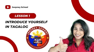 Jeepney School Lesson 1: Introduce yourself in Tagalog