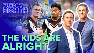 NRL legends praise Tigers stars in the making: Freddy and the Eighth - Ep06 | NRL on Nine