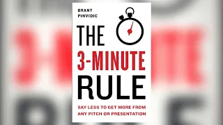 Perfect your business pitch with the three-minute rule - New Day Northwest