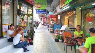 4k Pattaya Central Road views before sunset - Massage shop Rates
