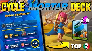 Divento un PLAYER di MORTAIO!? Scalata Top 200 Mondiale! Deck OP🤯 - Clash Royale