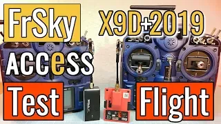 Frsky Taranis X9D+ 2019 - R9M 2019 OTA ACCESS - First Test Flight