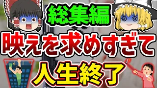 【総集編】【作業用】妹の遺体を生放送、電車でサーフィン。バズりたくて無茶苦茶した結果、人生終了した人たち…【ゆっくり解説】