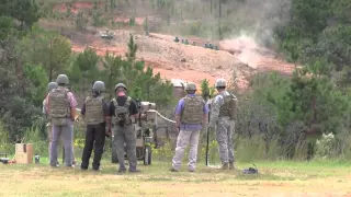 Gun-toting robots: Northrop Grumman live fire demonstration