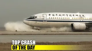Plane Destroys Runway