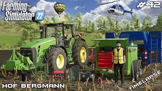 JOHN DEERE 8230 BROKE DOWN WHILE PLOWING FIELD | Hof Bergmann | Farming Simulator 22 | Episode 42