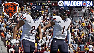 🔥Chicago Bears vs Washington Commanders🔥Madden NFL 24(PS5 4k) Gameplay (All-Madden)
