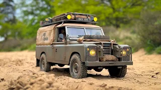 Scale RC Land Rover Series III TROPHY OffRoad 4X4 Adventure!