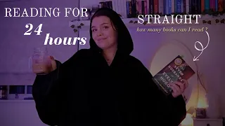 READING FOR 24 HOURS ... straight? || reading vlog