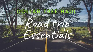 DOLLAR TREE HAUL|ESSENTIALS FOR A ROADTRIP|WALMART HAUL|AGILESLIFEFORME