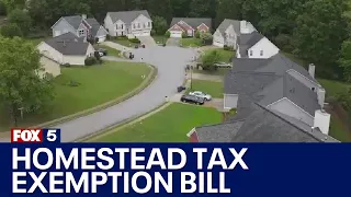 Homestead tax exemption bill vetoed | FOX 5 News