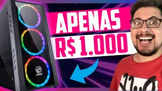 COMO MONTAR UM PC GAMER MUITO BARATO DE ATÉ R$ 1000 REAIS - ATUALIZADO COM KIT XEON EM 2021