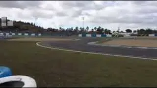 F1 2014 Jerez Test - Day 2 - Kimi Raikkonen spinning