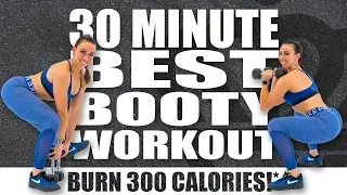 30 Minute BEST BOOTY WORKOUT!🔥BURN 300 CALORIES!*🔥with Sydney Cummings