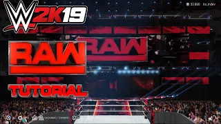 WWE Raw 2017 - WWE 2k19 Create an Arena