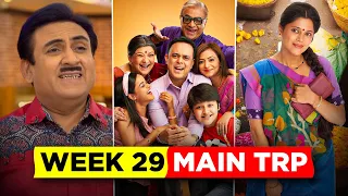 Sab TV Week 29 TRP - Sony Sab Week 29 Main Trp - Sab TV Shows TRP List