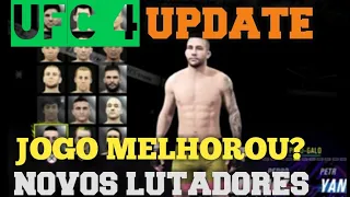 UFC 4 UPDATE PATCH 3.0 NOVOS LUTADORES E CORREÇÕES FICOU BOM? COMENTE!