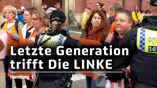 Letzte Generation und LINKE treffen sich zum gemeinsamen Austausch