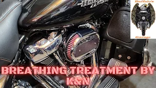 Street Glide finally gets a new K&N filter