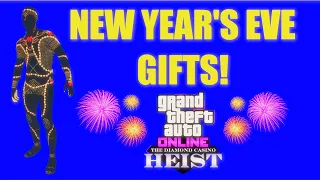 GTA Online New Year's Eve Gifts! - FREE Bodysuit, Snow is back! | Festive Surprise 2019