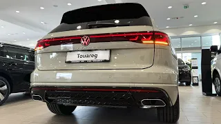 NEW Volkswagen TOUAREG 2024 Facelift  (V6 TDI Pure exhaust sound) - Exhaust sound & Startup