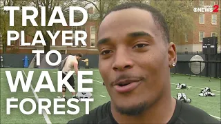 Football players gets dream to play for Wake Forest