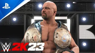 WWE 2K23 Stone Cold Double Title Entrance - Early Access (PS5)