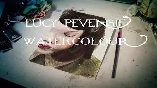 Lucy Pevensie - Watercolour