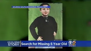 Boy, 5, Is Missing; His Father Was Found Out Cold In South Pasadena Park