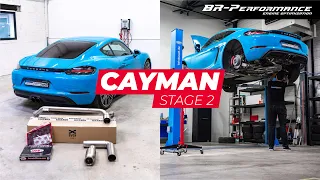 Porsche 718 Cayman S / Stage 2 By BR-Performance / EVOX