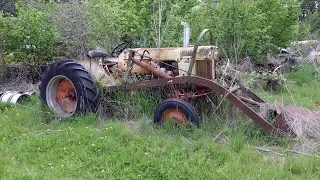 Rescued 1959 Case 300B Tractor - Will it Start / Run / Drive After Left Outside for 10 years?