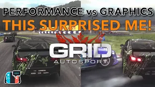 GRID Nintendo Switch performance - 60 vs 30fps - what do you think??