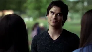 Bonnie, Elena And Damon Go To A College  - The Vampire Diaries 4x04 Scene